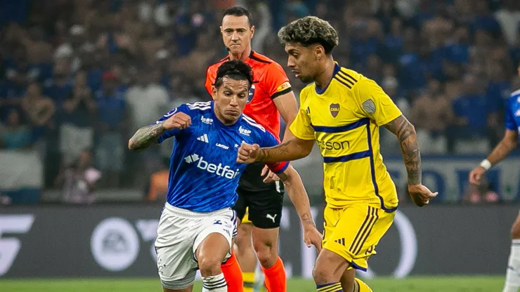 Cruzeiro e Boca em 2024. Foto: Fernando Moreno/AGIF