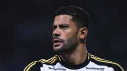 Hulk durante jogo contra o Palmeiras, no Allianz Parque.