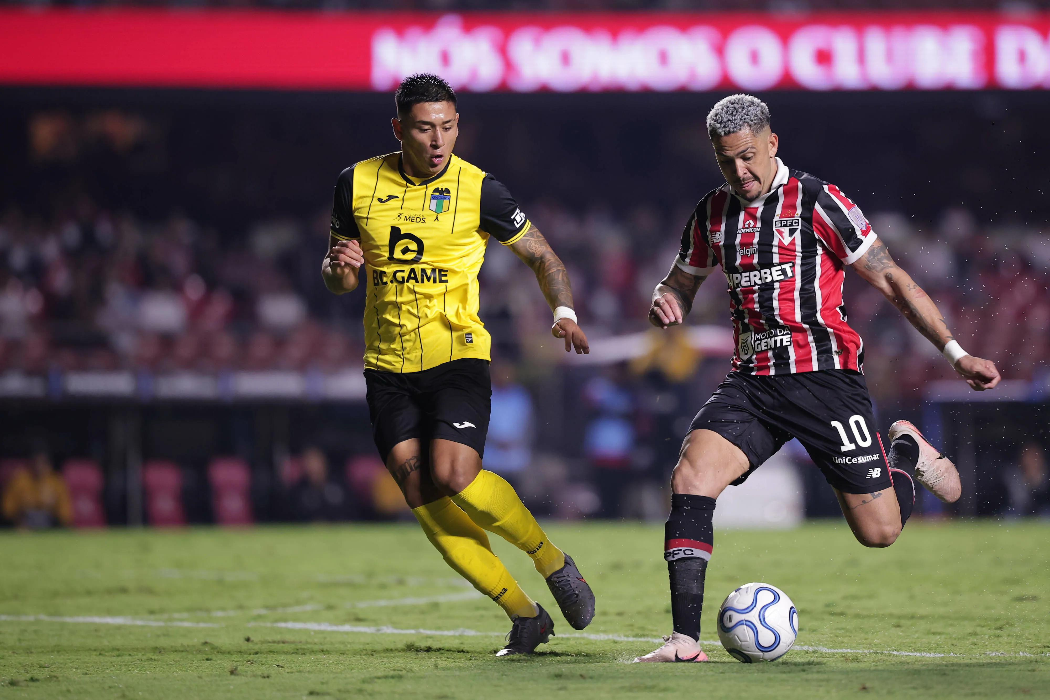 São Paulo tem 100% de aproveitamento nesta Sul-Americana. Foto: Ettore Chiereguini/AGIF