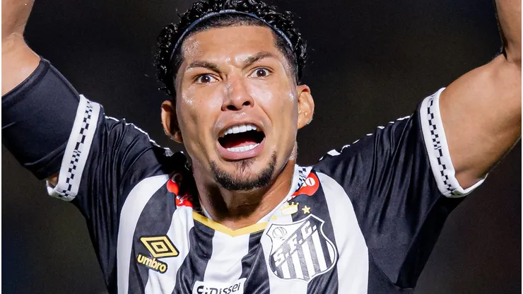 Atacante teve altos e baixos - Foto: Raul Baretta/Santos FC.