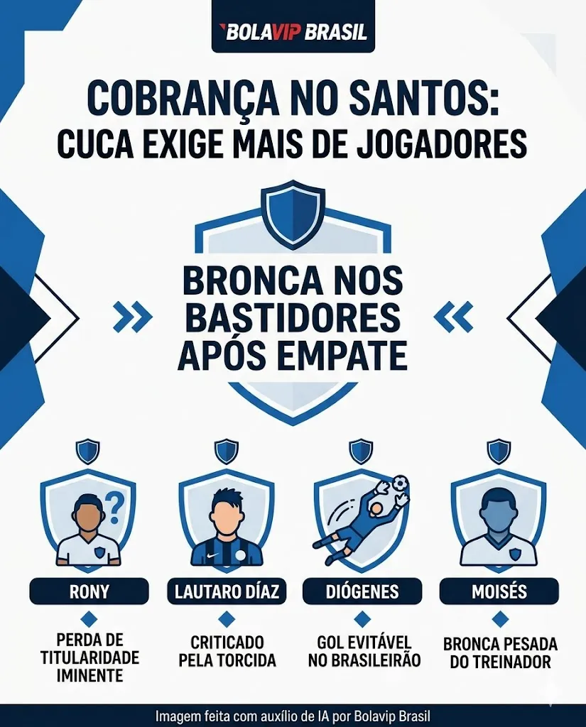 Infográfico - Foto: gerada com auxílio de IA pelo Bolavip Brasil.