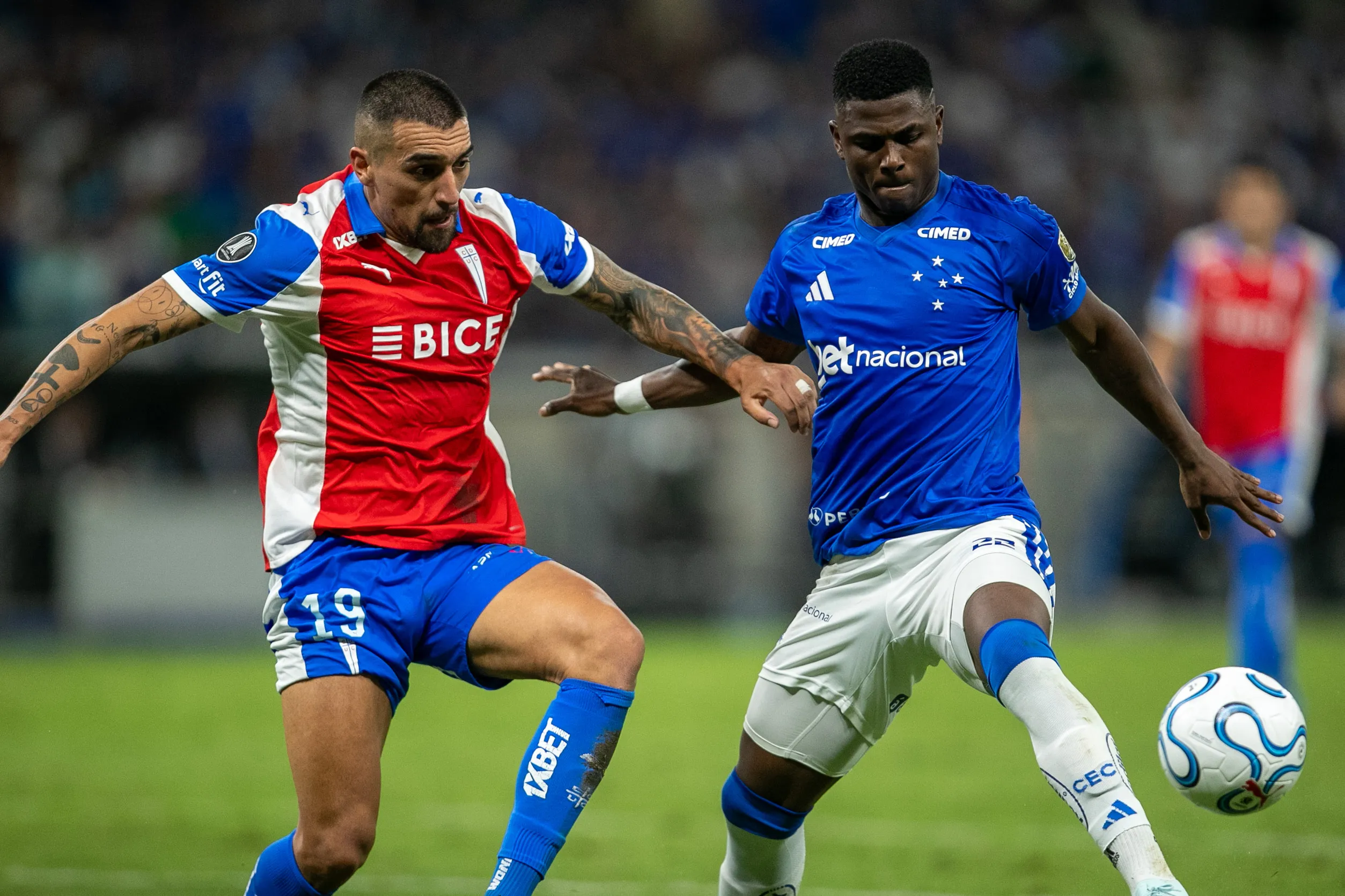 Cruzeiro perdeu para Universidad Católica em casa pela Libertadores. Foto: Fernando Moreno/AGIF