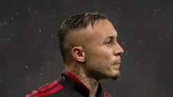 Cebolinha durante partida contra o Lanus, da Argentina.