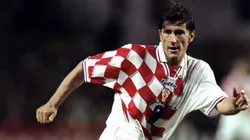 Antes do surgimento de Modric, foi Davor Šuker o grande astro da Croácia Credit: Shaun Botterill /Allsport
