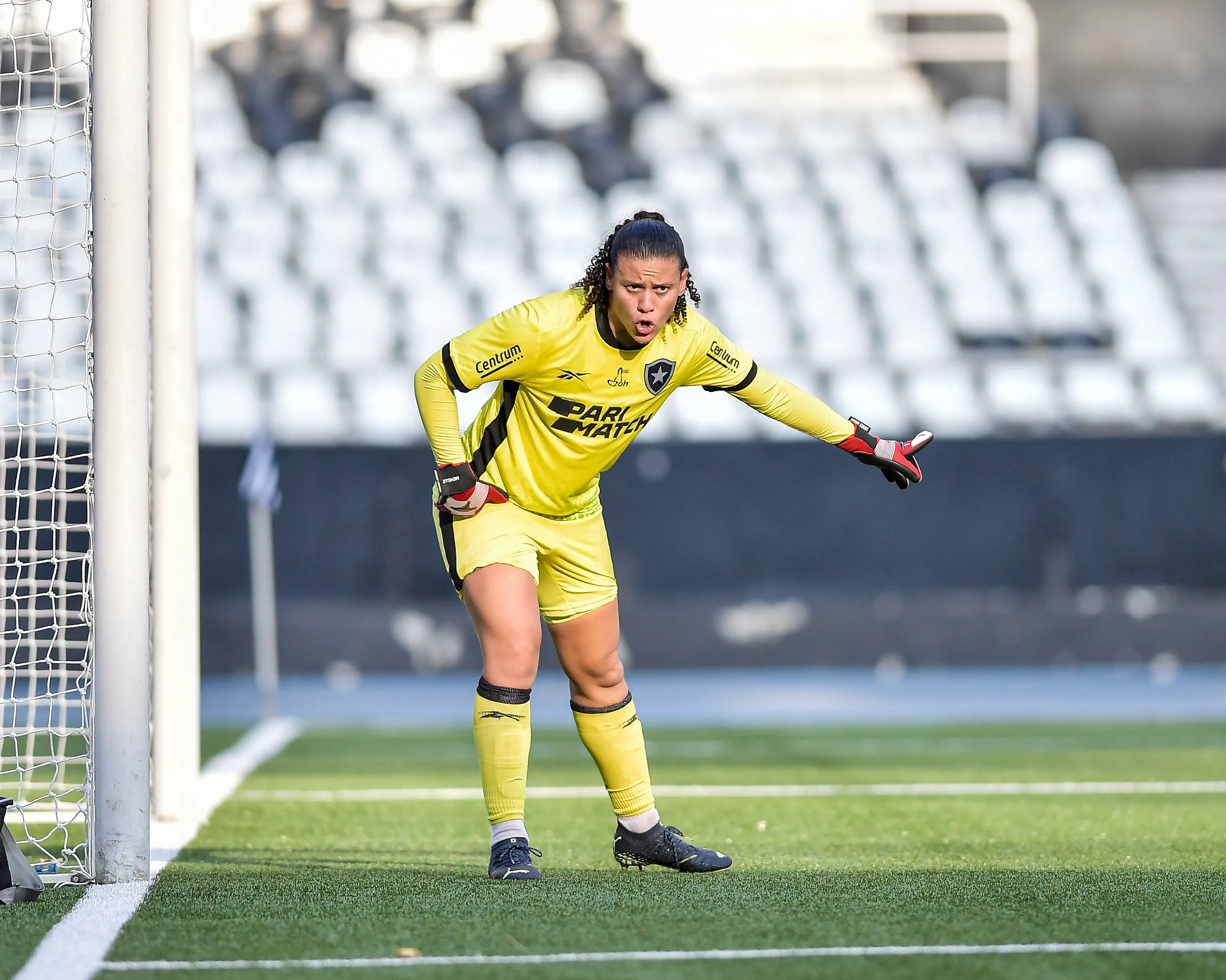 Goleira do Botafogo. Foto: Thiago Ribeiro/AGIF
