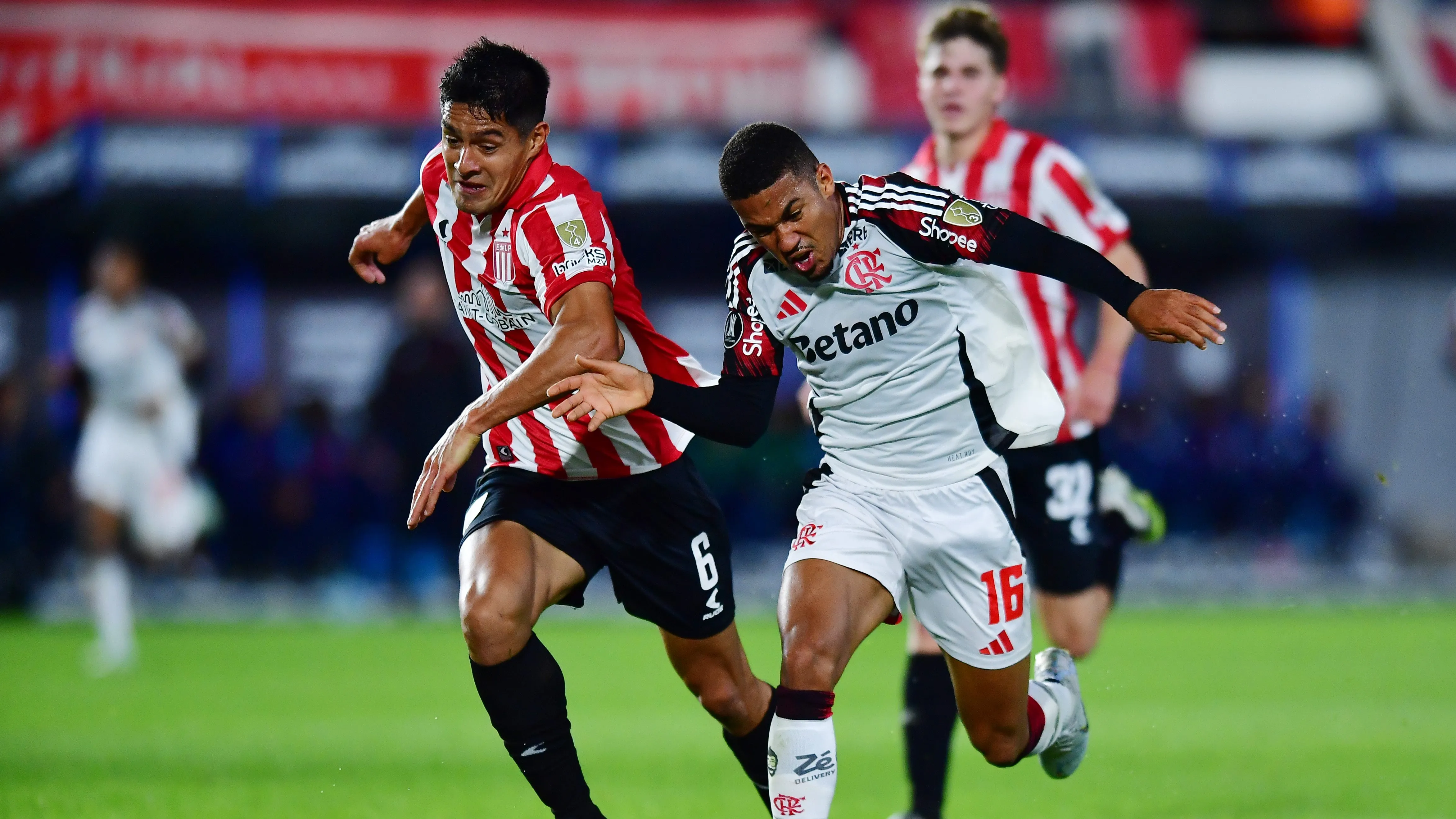 Estudiantes x Flamengo. (Photo by Marcelo Endelli/Getty Images)