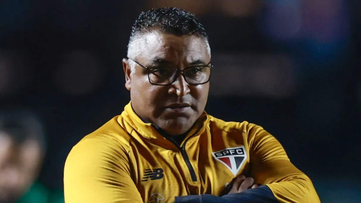 Roger Machado tecnico do Sao Paulo durante partida contra o Juventude no estadio Morumbi pelo campeonato Copa Do Brasil 2026. Foto: Marcello Zambrana/AGIF