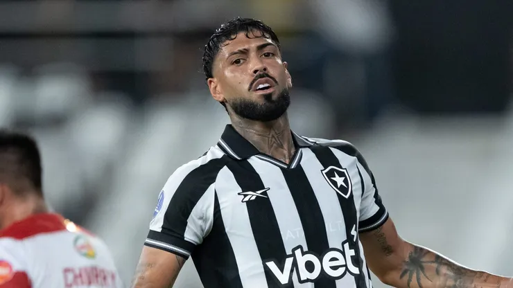 Barboza jogador do Botafogo durante partida contra o Independiente Petrolero no estadio Engenhao pelo campeonato Copa Sul-Americana 2026.