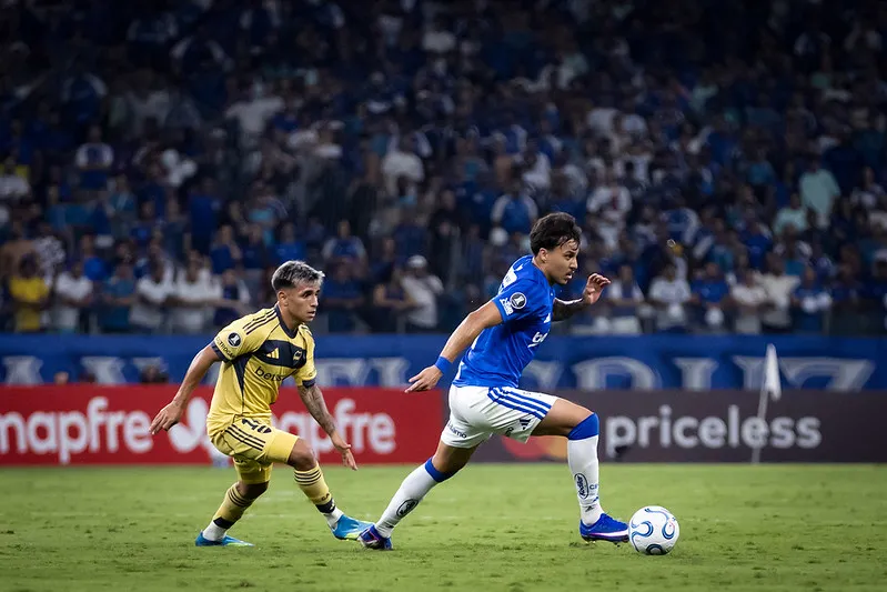 Cruzeiro venceu o Boca Juniors pela Libertadores. Foto: Gustavo Aleixo/Cruzeiro