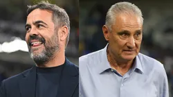 Artur Jorge tem início melhor que Tite no Cruzeiro - Fotos: Pedro Vilela/Getty Images e Gilson Lobo/AGIF