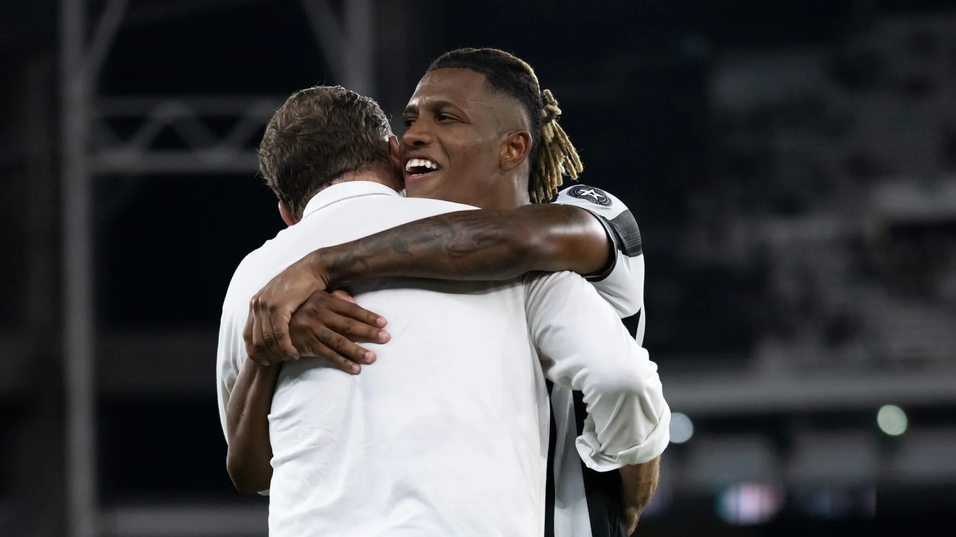 Danilo e Textor. Foto: Jorge Rodrigues/AGIF