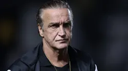 Cuca no comando do Santos FC.
