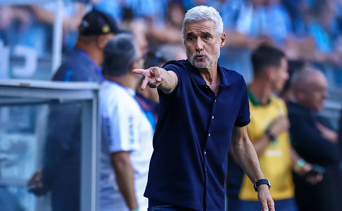 Palestino x Grêmio: Luís Castro pode alcançar sequência inédita de três vitórias seguidas no Imortal