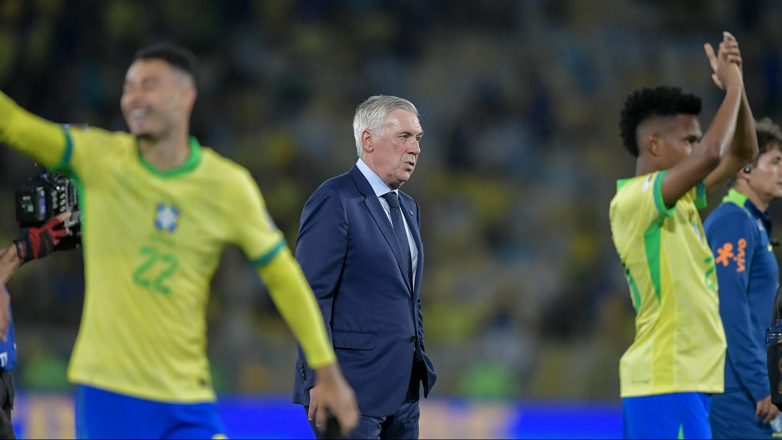 Ancelotti na Seleção Brasileira. Foto: Thiago Ribeiro/AGIF