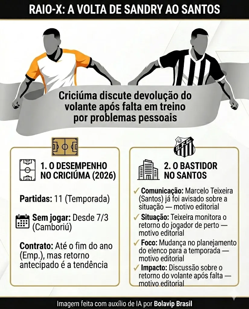 Infográfico - Foto: gerada com auxílio de IA pelo Bolavip Brasil.