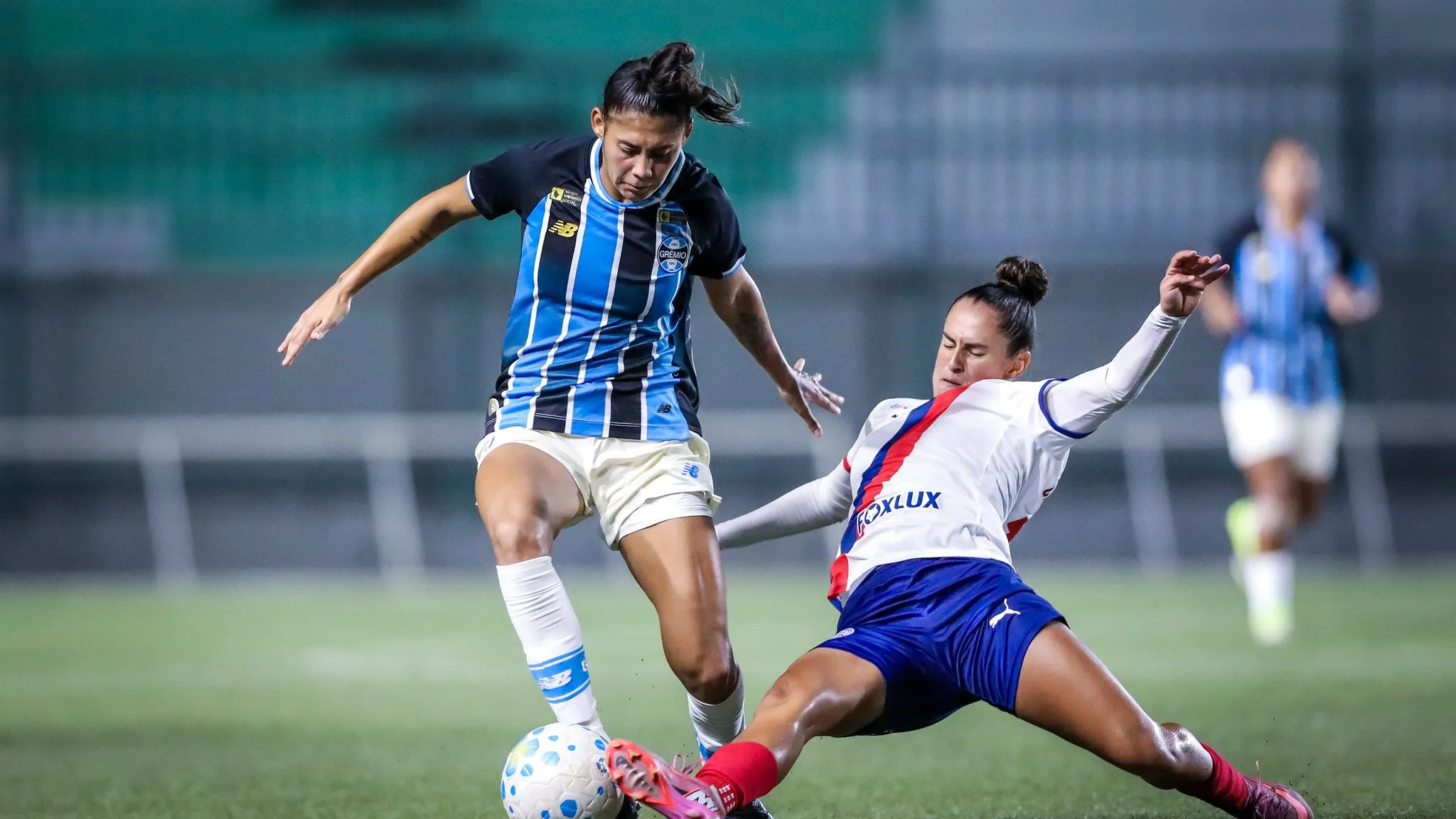 Grêmio e Bahia em jogo da oitava rodada do Brasileirão Feminino