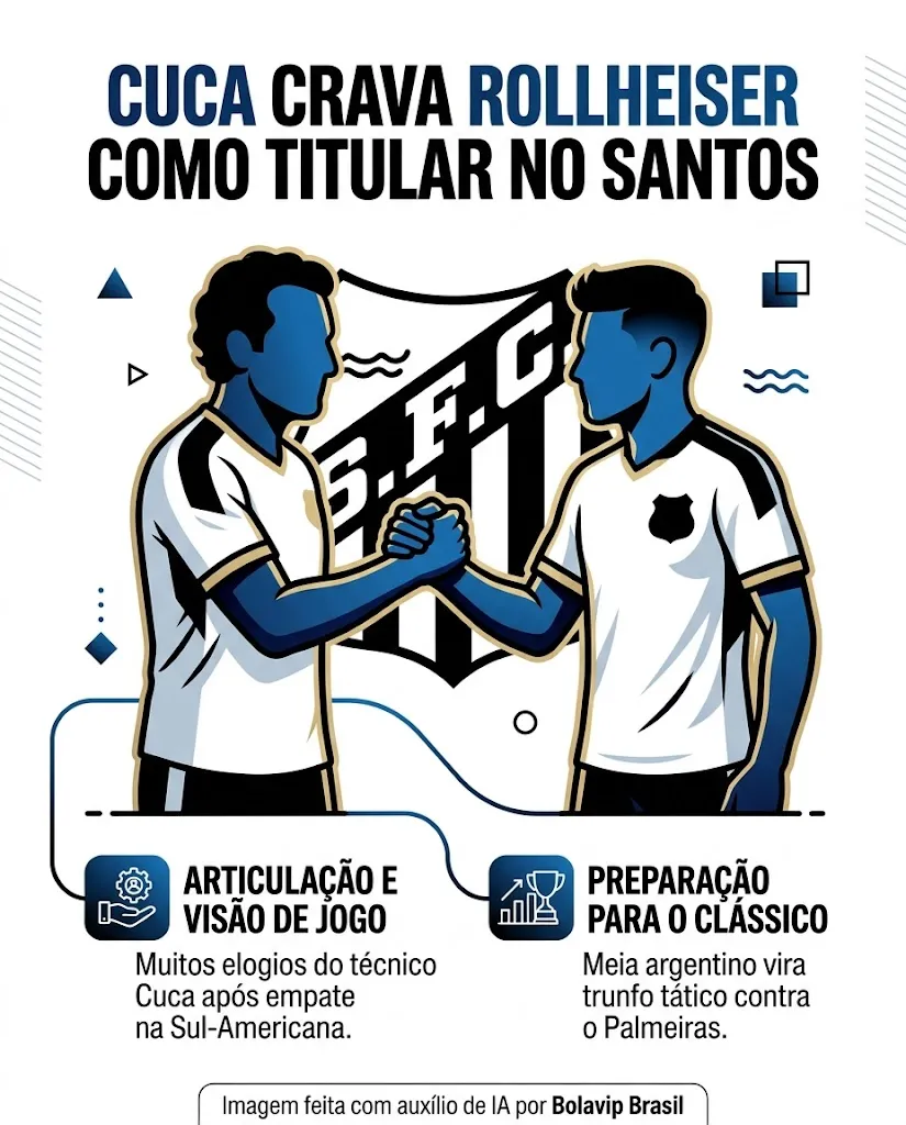 Infográfico - Foto: gerada com auxílio de IA pelo Bolavip Brasil.