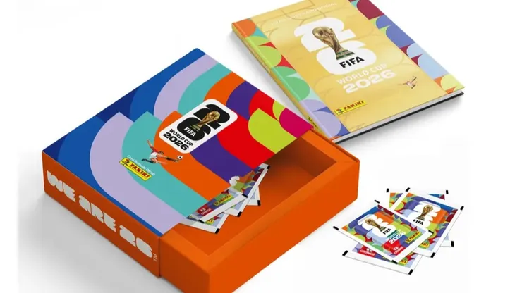 Álbum de figurinhas da Copa do Mundo 2026. Foto: Divulgação/Panini