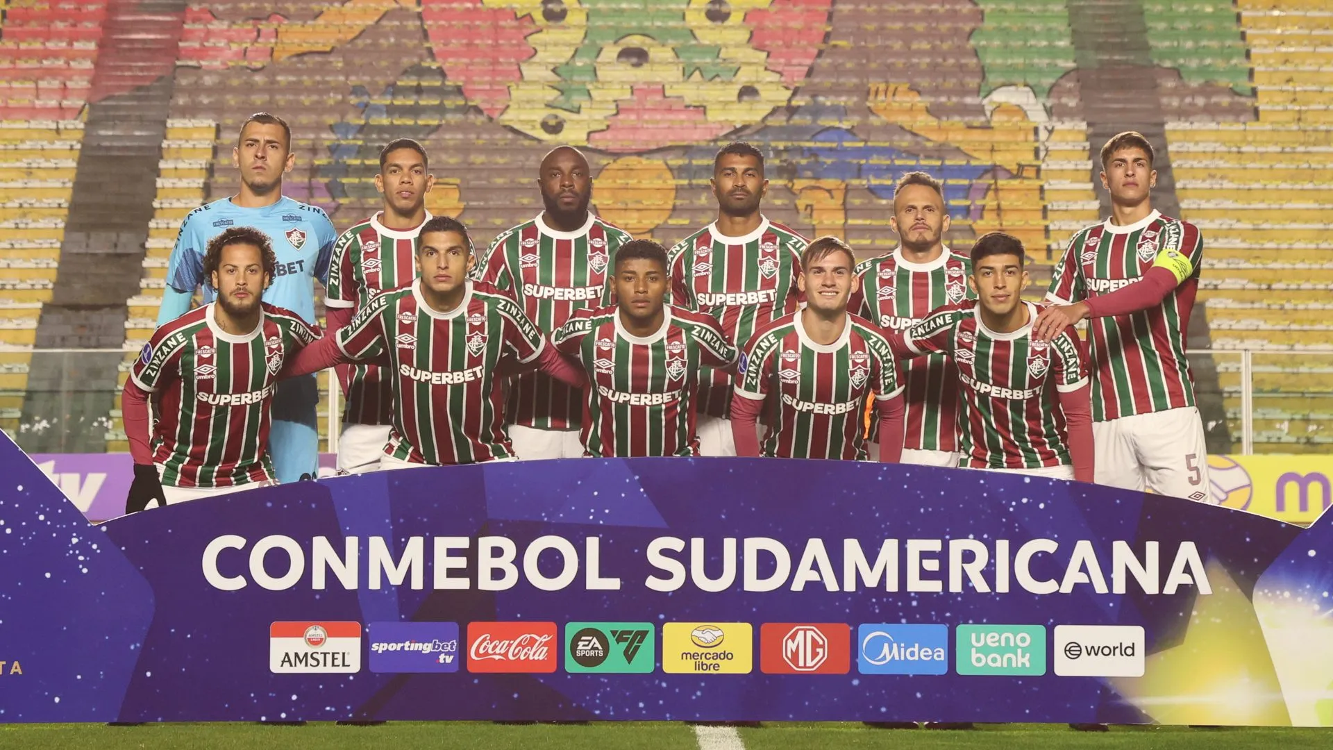 Jogadores do Fluminense