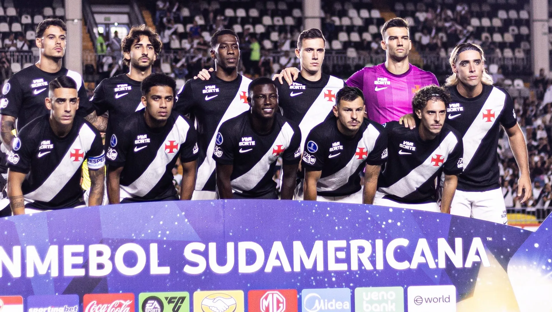 Jogadores do Vasco