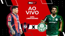 Cerro Porteño x Palmeiras é transmitido pelo Bolavip Brasil. Fotos: Christian Alvarenga/Getty Images e Miguel Schincariol/Getty Images