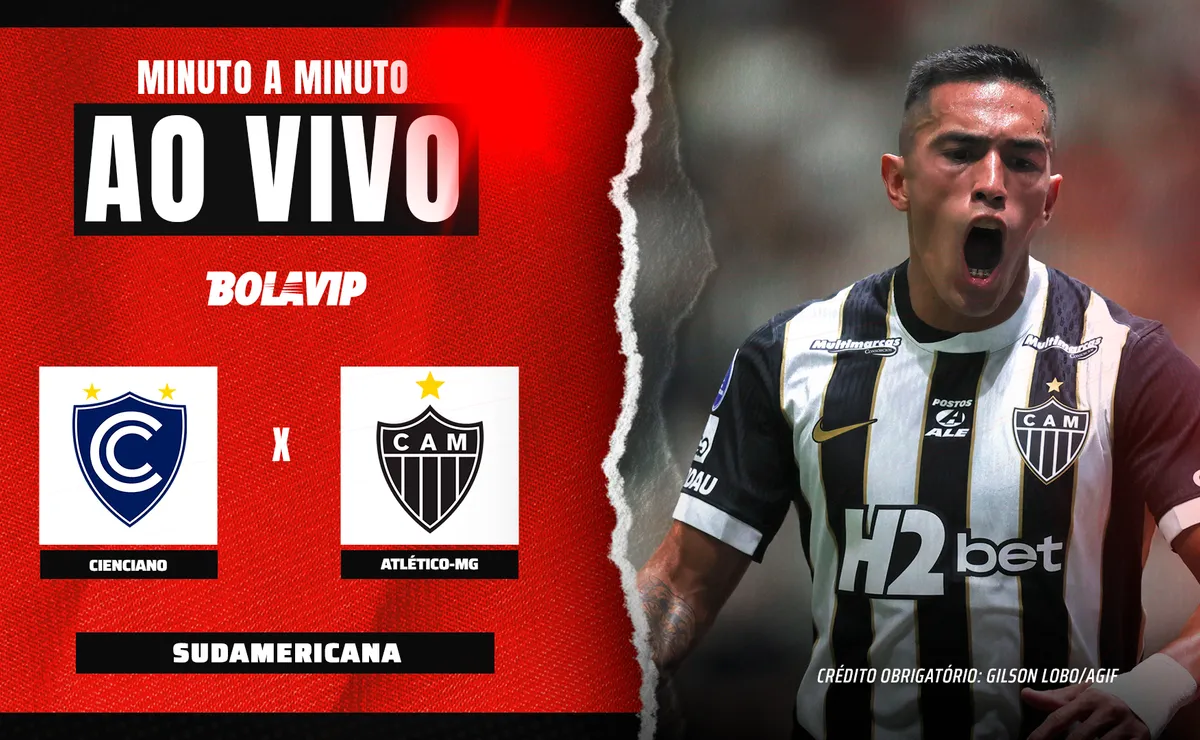 Cienciano x Atlético-MG AO VIVO – Pré jogo em tempo real pela Sul-Americana