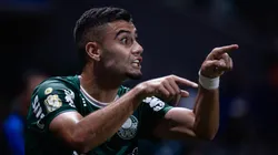 Andreas Pereira jogador do Palmeiras durante partida contra o Jacuipense no estadio Arena Allianz Parque pelo campeonato Copa Do Brasil 2026. Foto: Ettore Chiereguini/AGIF