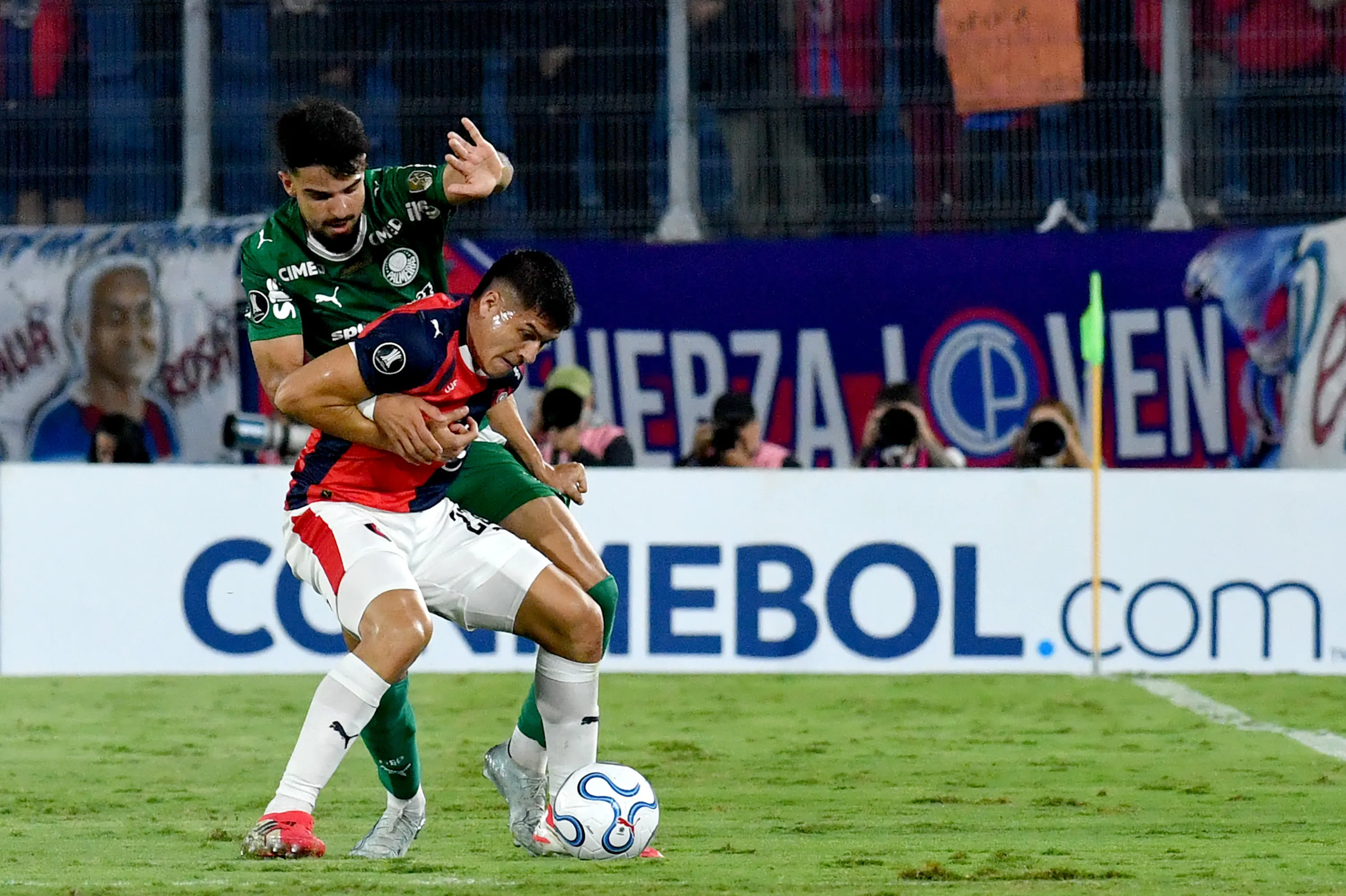 Cerro Porteño x Palmeiras. (Photo by Christian Alvarenga/Getty Images)