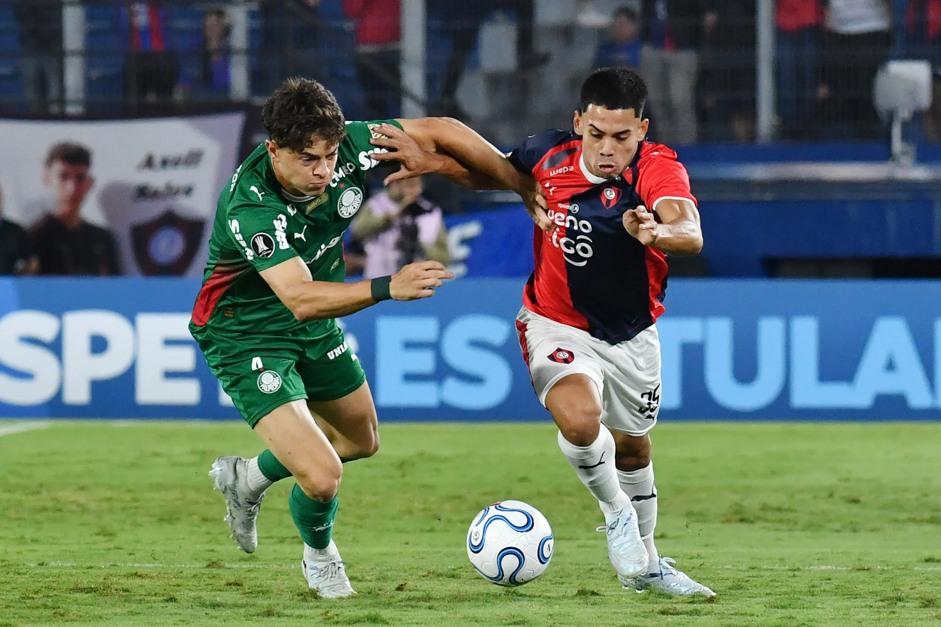 Cerro Porteño x Palmeiras. (Photo by Christian Alvarenga/Getty Images)