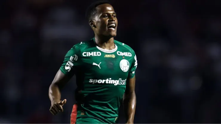 John Arias fez o gol da vitória do Palmeiras diante do São Paulo - Marcello Zambrana/AGIF