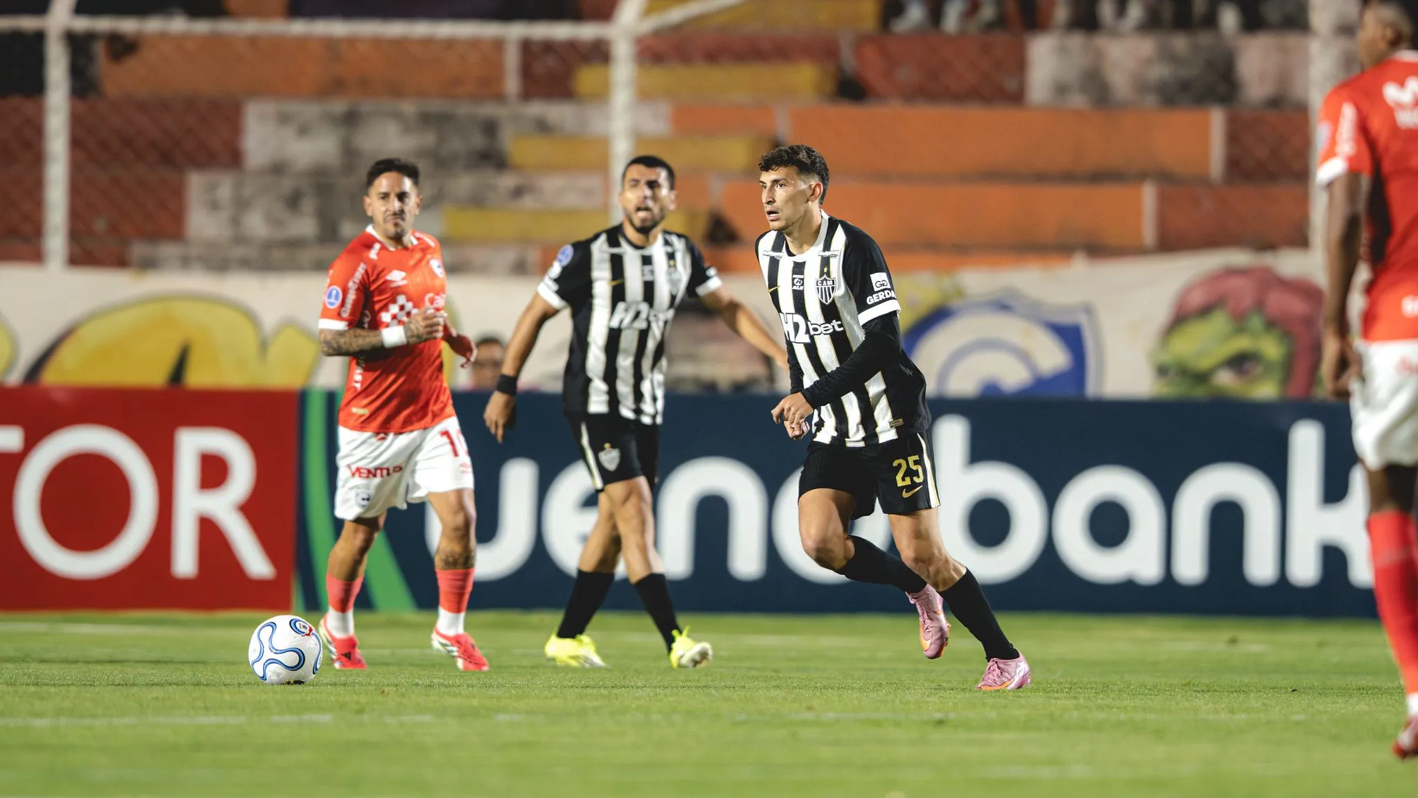 Cienciano x Atlético-MG pela Copa Sul-Americana. Foto: Pedro Souza / Atlético