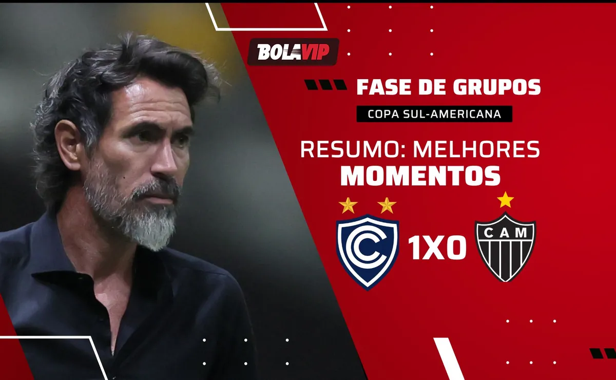 Atlético-MG joga mal novamente e sai derrotado diante do Cienciano pela Copa Sul-Americana