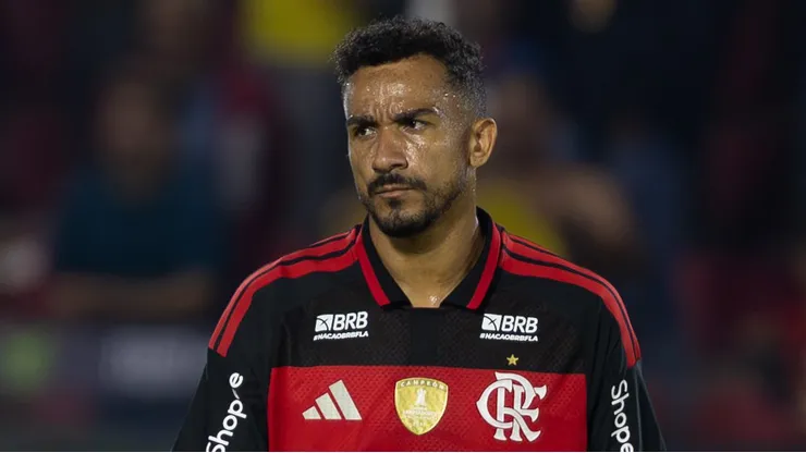 Danilo jogador do Flamengo durante partida pelo Campeonato Brasileiro
