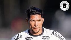 Rony jogador do Santos durante treinamento no CT Rei Pelé