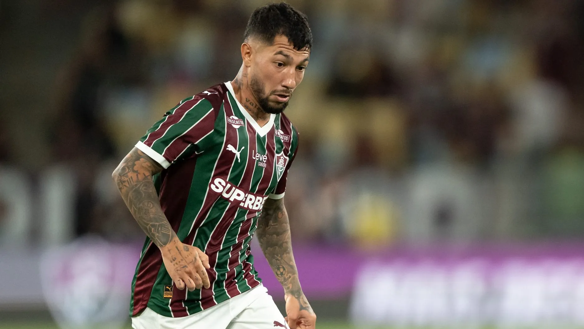 Lucho no Fluminense em 2026. Foto: Jorge Rodrigues/AGIF