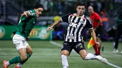 Santos e Palmeiras se enfrentam no Allianz Parque. Foto: Fabio Giannelli/AGIF