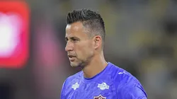 Fábio durante partida do Nense no Maracanã