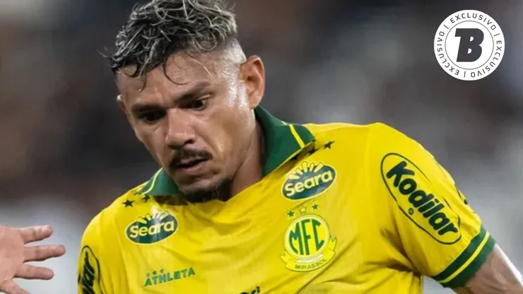 Tiquinho Soares passou em 'branco' no Mirassol em seus primeiros oito jogos em 2026 - Foto: Jorge Rodrigues/AGIF