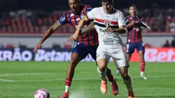 São Paulo venceu o último jogo contra o Bahia, no Morumbis. Foto: Marcello Zambrana/AGIF