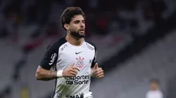 Yuri Alberto jogador do Corinthians durante partida contra o Internacional no estadio Arena Corinthians pelo campeonato Brasileiro A 2026. Foto: Ettore Chiereguini/AGIF