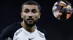Labyad, companheiro no Corinthians, confirmou que Memphis já decidiu seu futuro no SCCP - Fotos: Marcello Zambrana/AGIF e Fabio Giannelli/AGIF