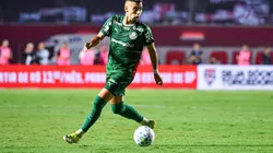 Andreas Pereira (Palmeiras) durante jogo contra o São Paulo, no dia 21.03.2026. Foto: Foto Arena / Alamy