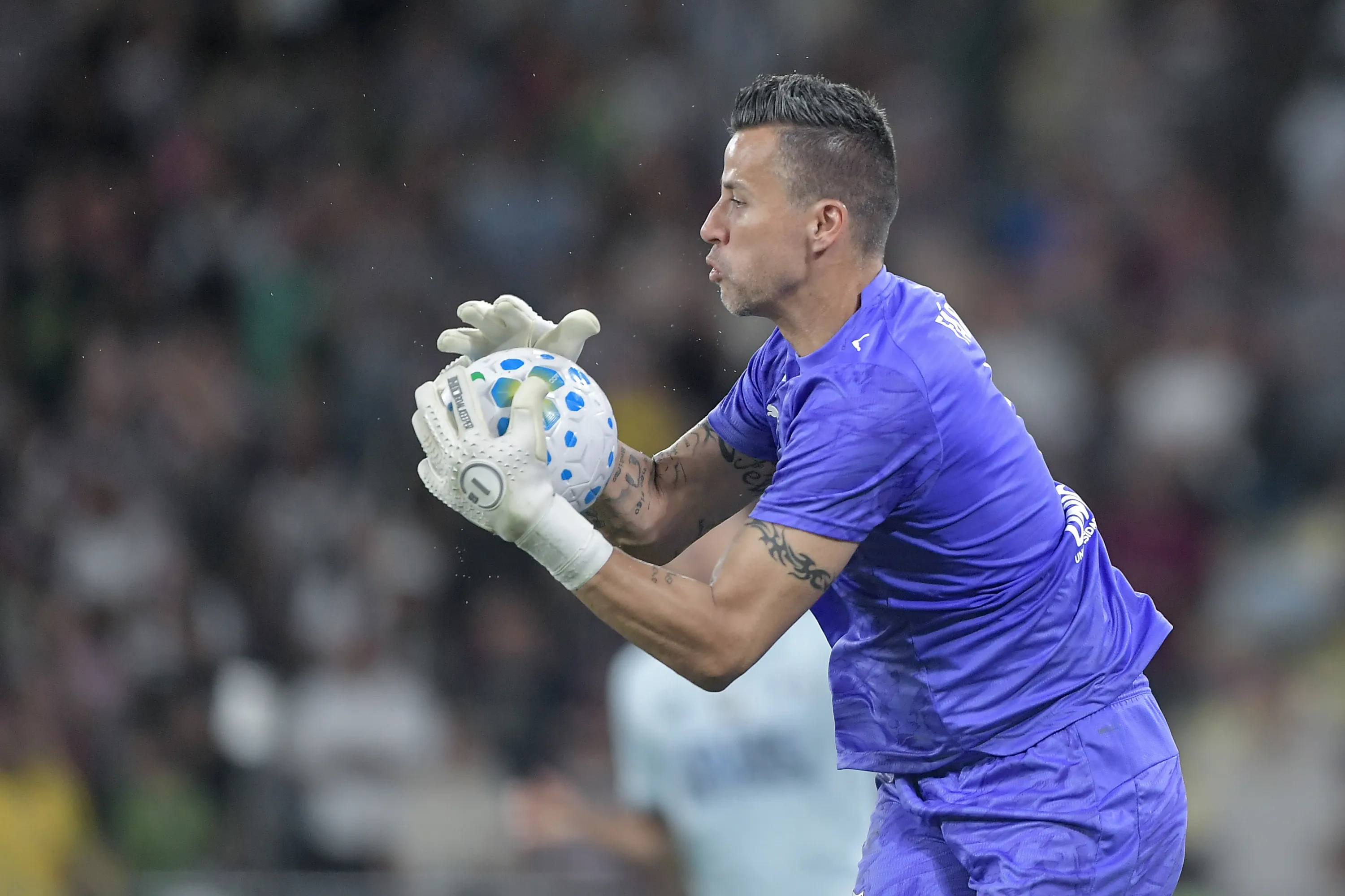 Fábio durante partida pelo Fluminense. Foto: Thiago Ribeiro/AGIF