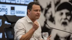 Rafael Menin anunciou afastamento do futebol do Atlético em meio à crise dentro de campo e saída do ídolo Hulk - Foto: Pedro Souza/Atlético