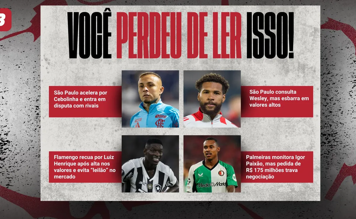 Notícias de futebol que passaram despercebidas na semana do dia 26 de abril a 1º de maio