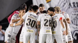 Time do Peixe que atuou como titular diante do Coxa, na Copa do Brasil