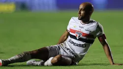 Lucas Moura no São Paulo . Foto: Marcello Zambrana/AGIF