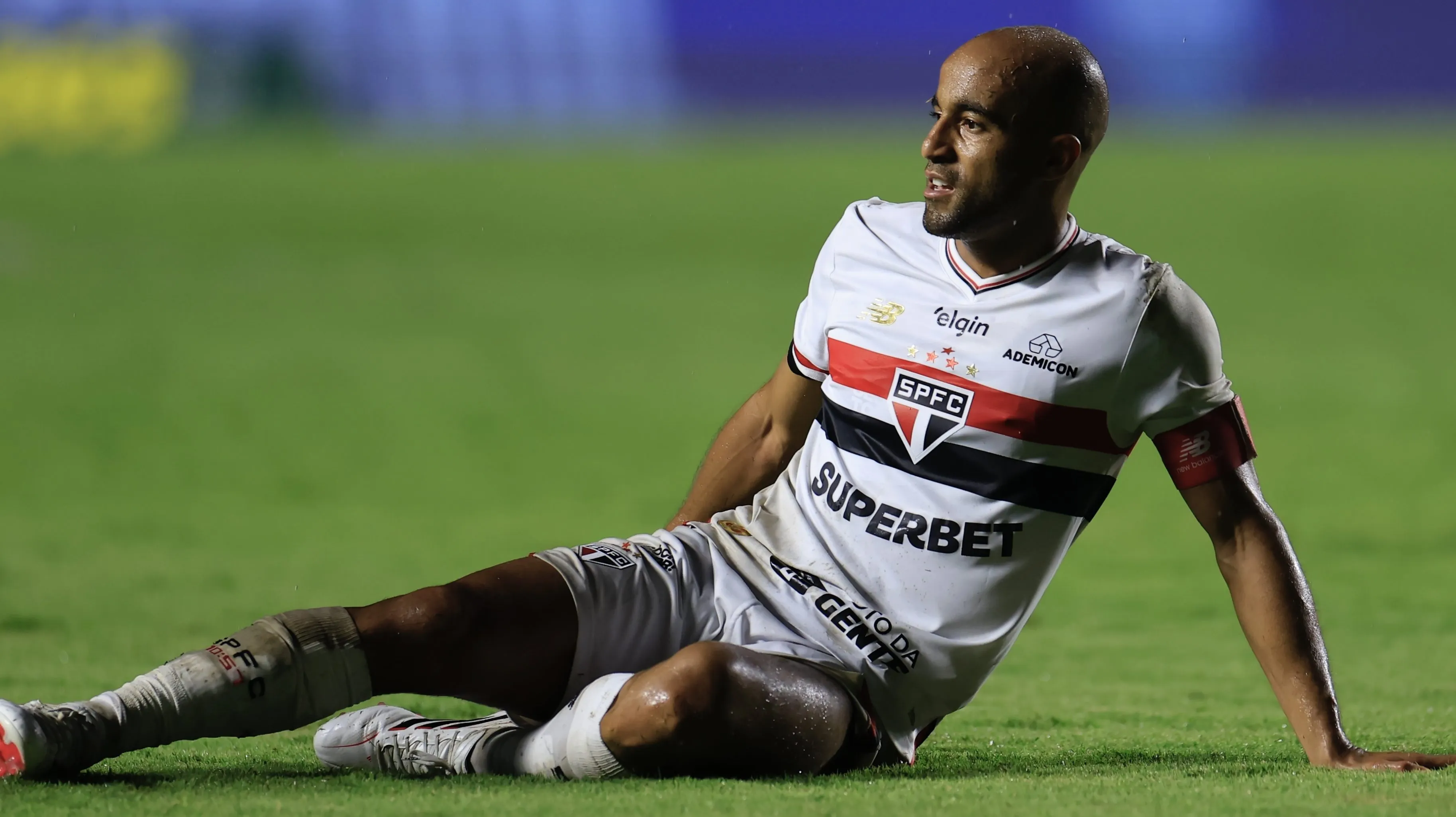 Lucas Moura no São Paulo . Foto: Marcello Zambrana/AGIF