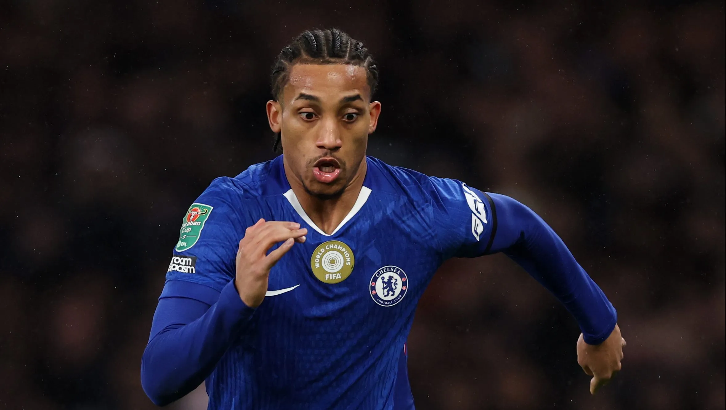 João Pedro vem sendo elogiado desde que chegou ao Chelsea - (Photo by Justin Setterfield/Getty Images).