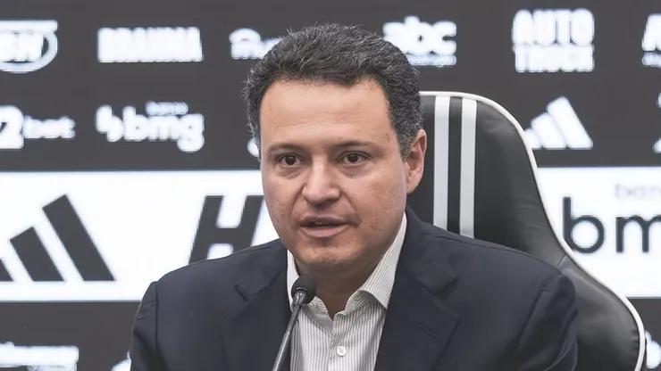 Rafael Menin no Atlético-MG. Foto: Pedro Souza/Atlético